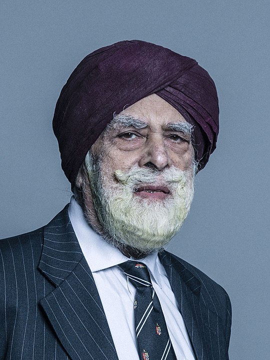 Lord Indarjit Singh, Wimbledon, UK