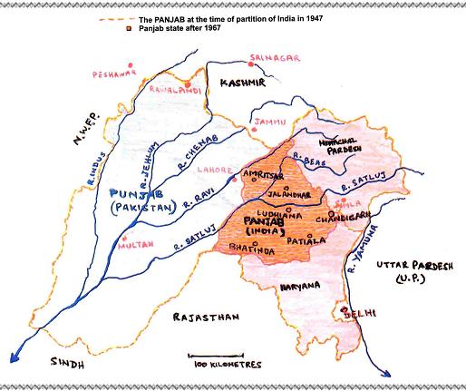 Panjab Before And After Partition