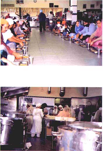 The Sikh Tradition of Pangat and the cooking of Dal and Roties